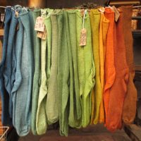 Size 8-10 Exmoor Socks Earth Range - plant dyed everyday British wool socks