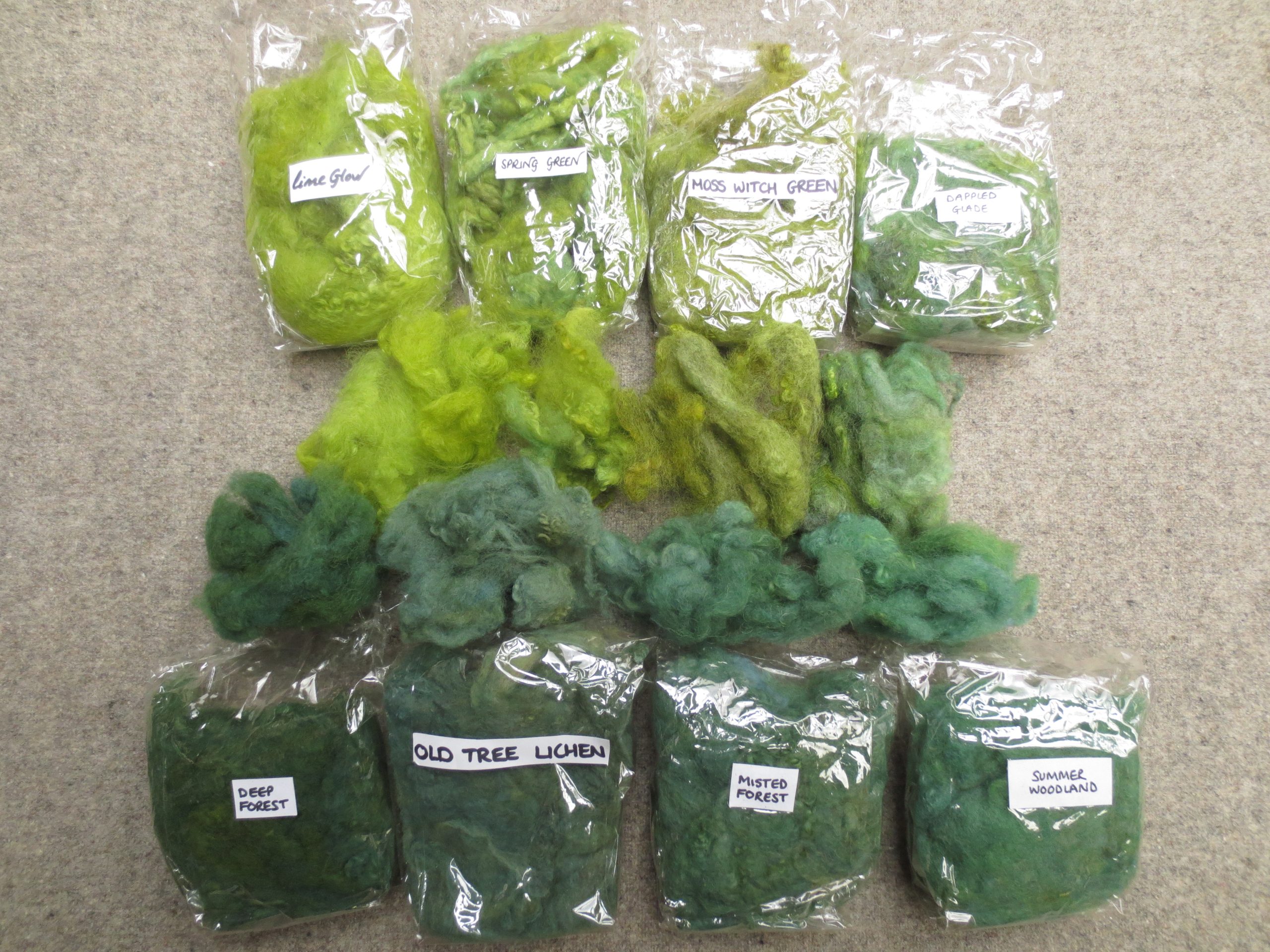 Naturally Dyed Home Grown British Shetland Felting Wool - Image 9