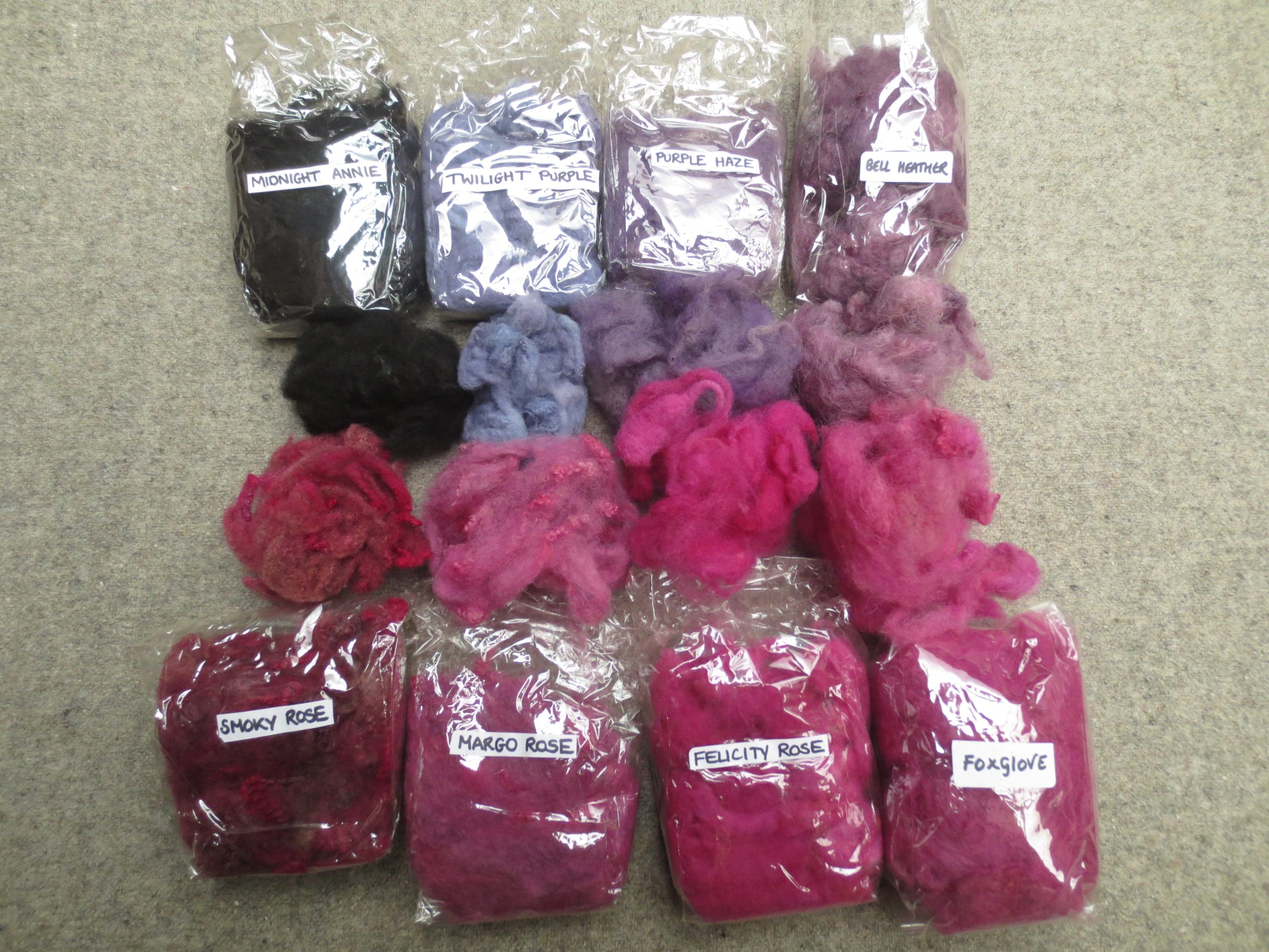 Naturally Dyed Home Grown British Shetland Felting Wool - Image 5