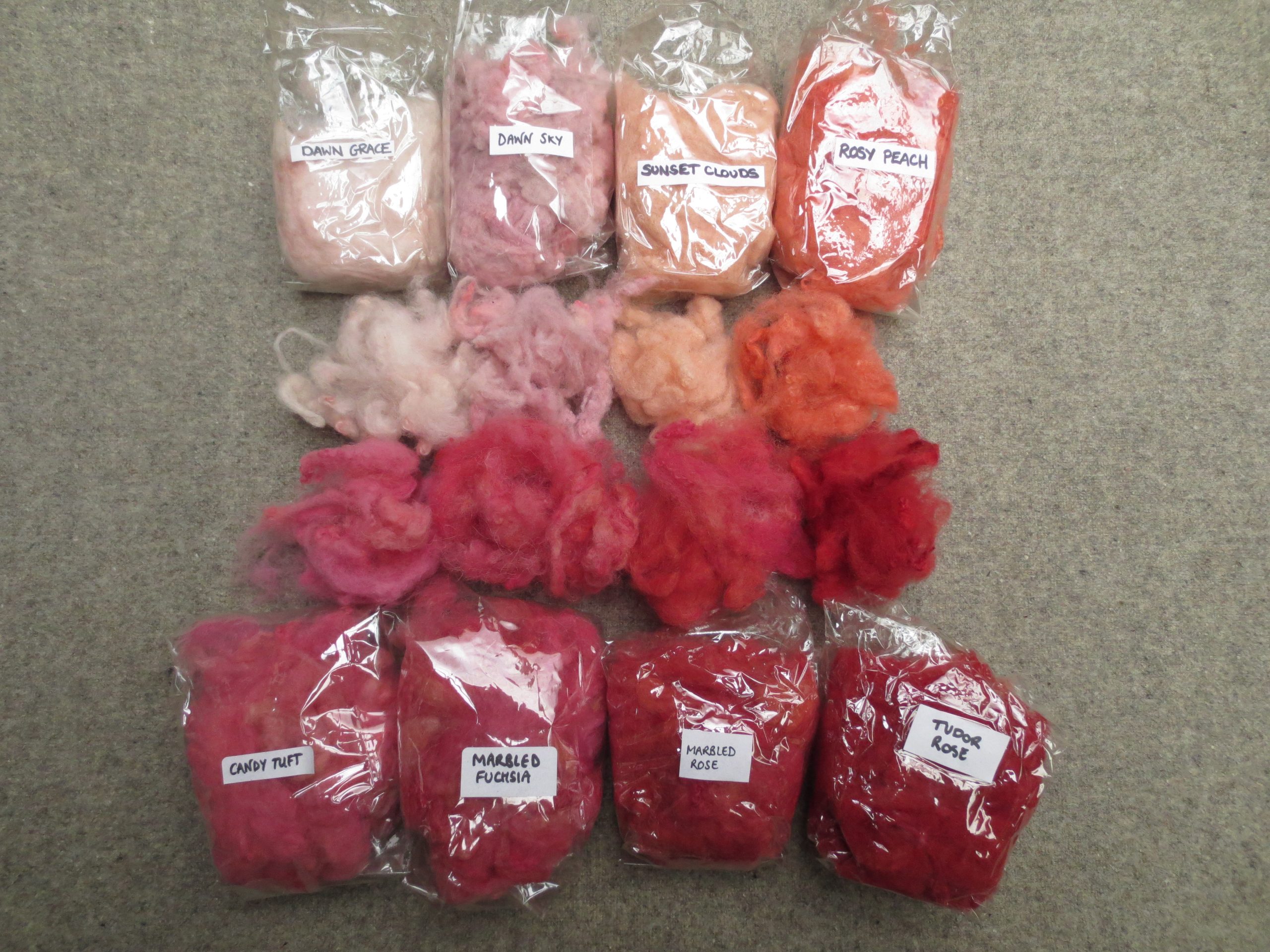 Naturally Dyed Home Grown British Shetland Felting Wool - Image 13