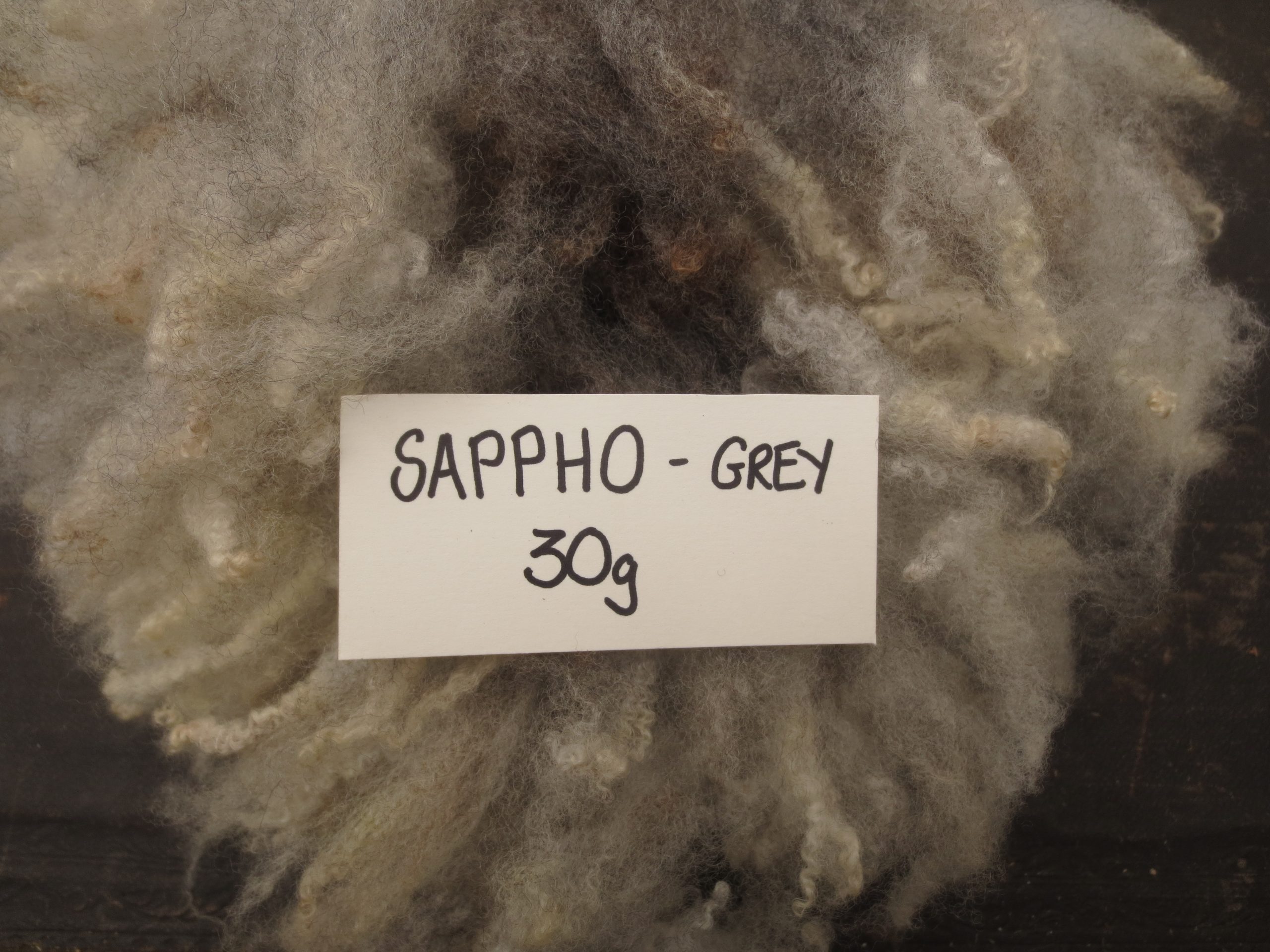 Shetland x Gotland fleece for hand spinners - washed locks - Image 9